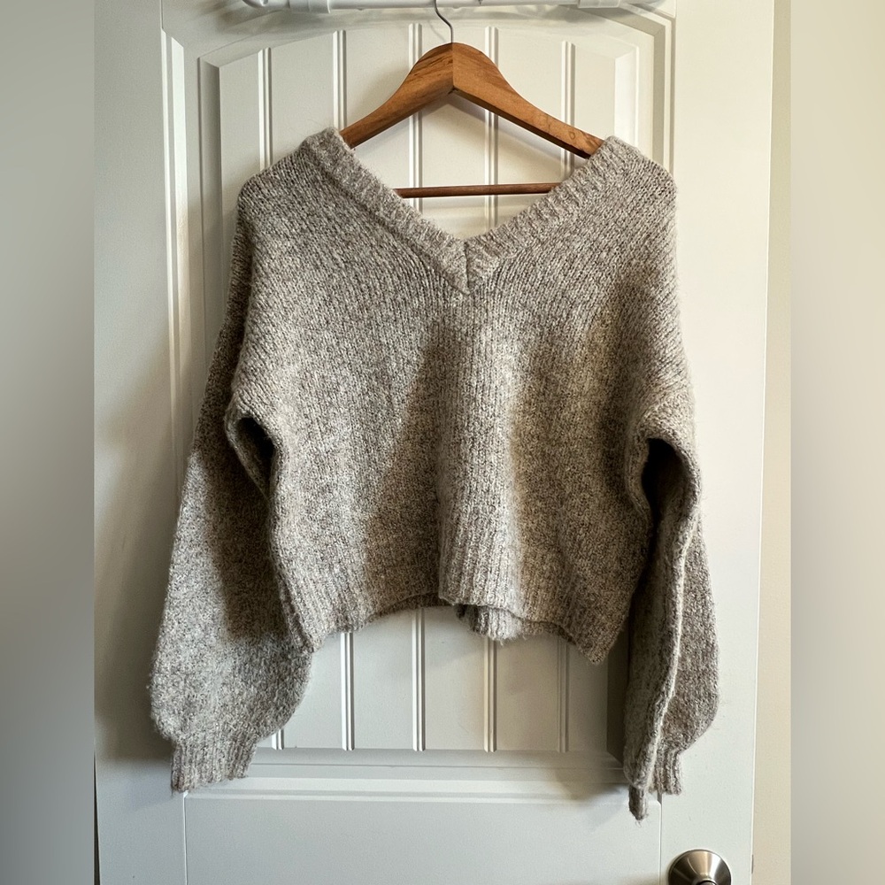William Rast V-Neck Reversible Cardigan - Picture 2 of 3